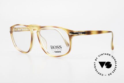BOSS 5102 Square Vintage Optyl Glasses, high-end OPTYL material (lightweight & durable), Made for Men