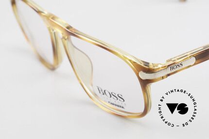 BOSS 5102 Square Vintage Optyl Glasses, typical 'Optyl shine' - as brilliant as just produced, Made for Men