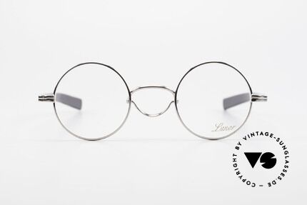 Lunor Swing A 31 Round Swing Bridge Vintage Glasses, traditional German brand; quality handmade in Germany, Made for Men and Women
