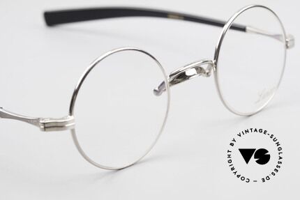 Lunor Swing A 31 Round Swing Bridge Vintage Glasses, swing bridge = homage to the antique glasses from 1900, Made for Men and Women