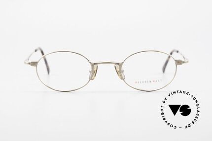 Freudenhaus Zaki Oval Titan Vintage Glasses, 'Freudenhaus' means "cathouse / house of pleasure", Made for Men and Women