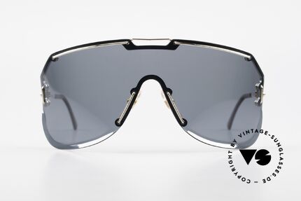 Boeing 5703 80's Luxury Pilots Sunglasses, 'panorama view" design with a polarized lens, 100% UV, Made for Men