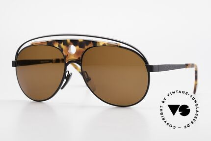 Alain Mikli 633 / 0013 Lenny Kravitz Sunglasses 80's Details