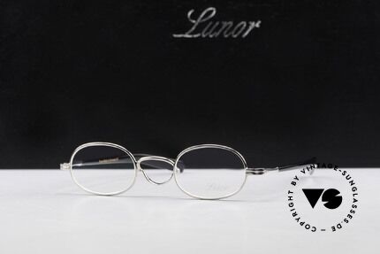 Lunor Swing A 36 Oval Swing Bridge Vintage Glasses, Size: extra small, Made for Men and Women
