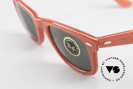 Ray Ban Wayfarer I Old Original 80's USA Wayfarer, never worn (like all our rare B&L vintage Wayfarers), Made for Men and Women