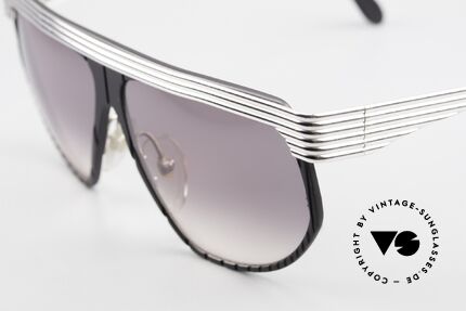 Alpina G86 No Retro Shades True 1980's, top notch quality (with silver-plated metal appliqué), Made for Men and Women