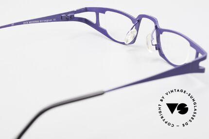 Theo Belgium Eye-Witness KO Pure Titanium Reading Specs, unworn, one of a kind, THEO frames for all who dare ;), Made for Women
