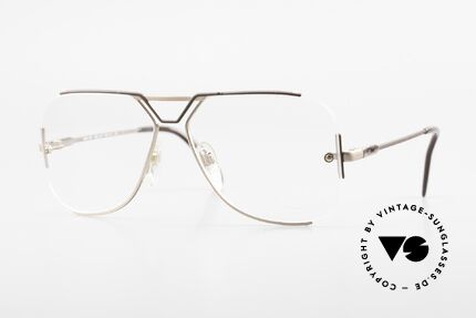 Cazal 722 Extraordinary Designer Frame Details