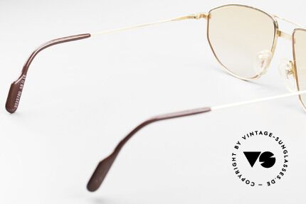 Alpina FM41 Stylish Vintage 80's Sunglasses, fancy orange gradient lenses (can be worn at night), Made for Men and Women