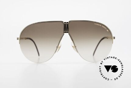 Porsche 5628 Rare 80's Folding Sunglasses, noble designer model, incl. orig. Porsche folding case, Made for Men