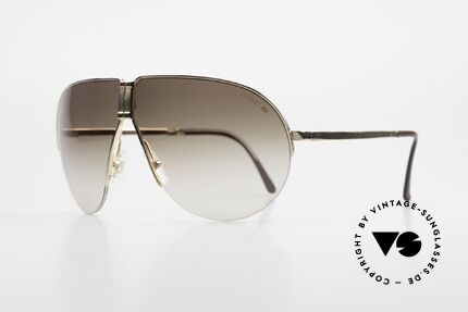 Porsche 5628 Rare 80's Folding Sunglasses, half rimless frame (lightweight) very pleasant to wear, Made for Men