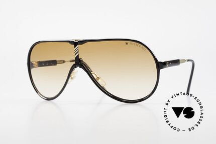 Maserati 6119 3 Lenses Sports Sunglasses, luxury vintage sunglasses by the noble brand Maserati, Made for Men