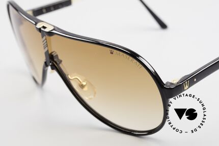 Maserati 6119 3 Lenses Sports Sunglasses, temple length is adjustable (& still with orig. packing), Made for Men