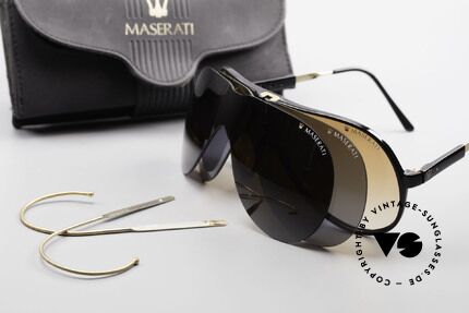 Maserati 6119 3 Lenses Sports Sunglasses, Size: medium, Made for Men