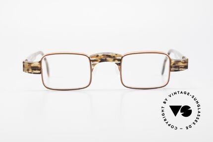 Theo Belgium Aphrodite Vintage Ladies Designer Specs, discreet combination of metal & plastic; great pattern!, Made for Women