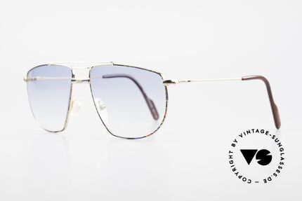 Alpina FM69 Rare Vintage Sunglasses 90's, discreet colorful frame finish (turquoise-blue-red), Made for Men