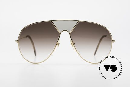 Alpina TR3 Miami Vice Style Sunglasses, TR3 = TR4 wihout the brow bar (like in 'Miami Vice'), Made for Men