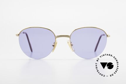 Sunglasses Cartier Colisee Round Luxury Sunglasses 90 s