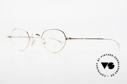 Lunor V 103 Timeless Gold Plated Glasses, model V103: very elegant metal glasses, GOLD-PLATED, Made for Men and Women