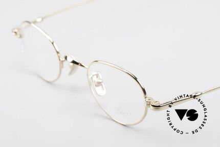 Lunor V 103 Timeless Gold Plated Glasses, from the 2011's collection, but in a well-known quality, Made for Men and Women