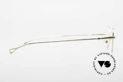 Lunor V 103 Timeless Gold Plated Glasses, of course, an unworn original with TITANIUM nose pads, Made for Men and Women