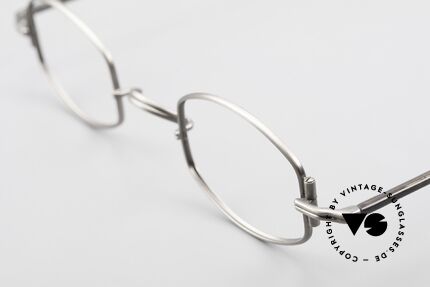 Lunor XA 03 Extraordinary Eyeglass Design, model "XA 03" with anatomic bridge and acetate temples, Made for Men and Women
