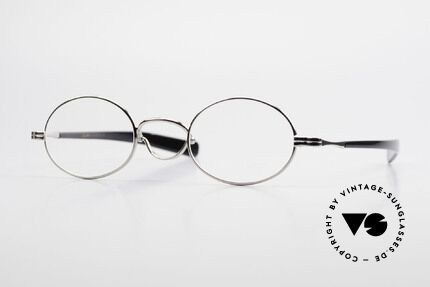 Lunor Swing A 33 Oval Swing Bridge Vintage Glasses, LUNOR: shortcut for French "Lunette d'Or" (gold glasses), Made for Men and Women