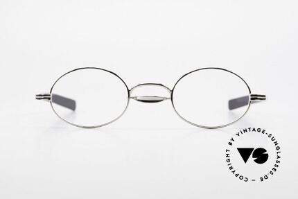 Lunor Swing A 33 Oval Swing Bridge Vintage Glasses, traditional German brand; quality handmade in Germany, Made for Men and Women