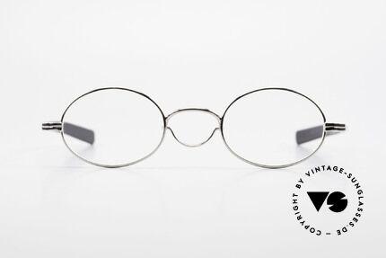 Lunor Swing A 33 Oval Swing Bridge Vintage Glasses, well-known for the "W-bridge" & the plain frame designs, Made for Men and Women