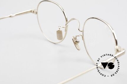 Lunor V 108 Bicolor Eyeglasses Titanium, of course, an unworn original with pure titanium pads, Made for Men