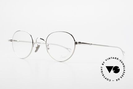 Lunor V 108 Panto Frame Platinum Plated, model V 108: very elegant Panto glasses for gentlemen, Made for Men