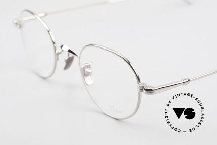 Lunor V 108 Panto Frame Platinum Plated, from the 2011's collection, but in a well-known quality, Made for Men