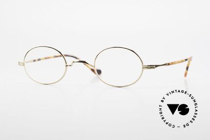 Lunor II A 10 Oval Vintage Frame Gold Plated Details