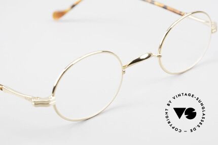 Lunor II A 10 Oval Vintage Frame Gold Plated, NO RETRO EYEGLASSES; but a luxury vintage ORIGINAL, Made for Men and Women