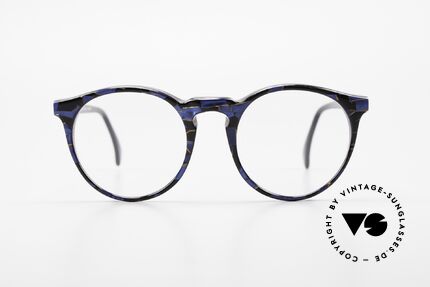 Alain Mikli 034 / 898 Panto Designer Eyeglasses, classic 'panto'-design with an interesting pattern, Made for Men and Women