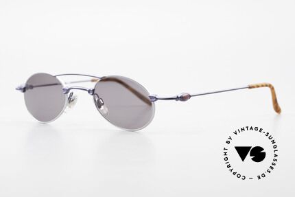 Bugatti 10864 Oval Vintage Sunglasses Men, classic and timeless design (gentlemen's sunglasses), Made for Men