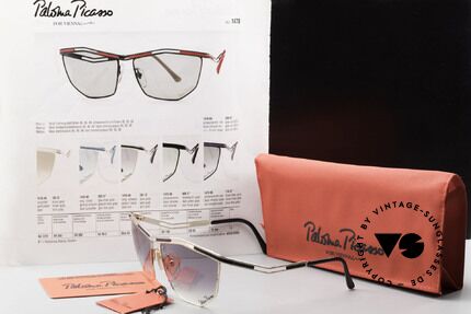 Paloma Picasso 1478 No Retro Sunglasses 90's Rarity, Size: large, Made for Women