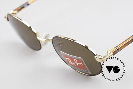 Ray Ban Sidestreet Diner Oval Polarized B&L USA Sunglasses, still "made in USA" quality (non-reflecting B&L lenses), Made for Men and Women