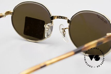 Ray Ban Sidestreet Diner Oval Polarized B&L USA Sunglasses, Size: small, Made for Men and Women