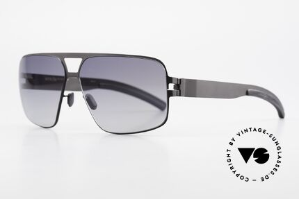 Mykita Tyrone Mykita Vintage Frame From 2011, Mod. No.1 Sun Tyrone Black, black-gradient, size 60/12, Made for Men