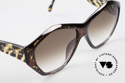 Paloma Picasso 1463 90's Optyl Sunglasses Ladies, fancy gimmick: the case can be used as wallet, too, Made for Women