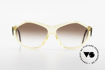 Paloma Picasso 1463 Optyl Sunglasses 90's Ladies, spectacular design meets a brilliant frame pattern, Made for Women