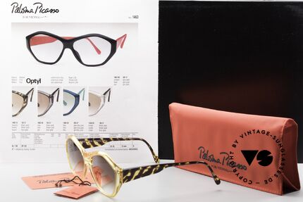 Paloma Picasso 1463 Optyl Sunglasses 90's Ladies, Size: medium, Made for Women