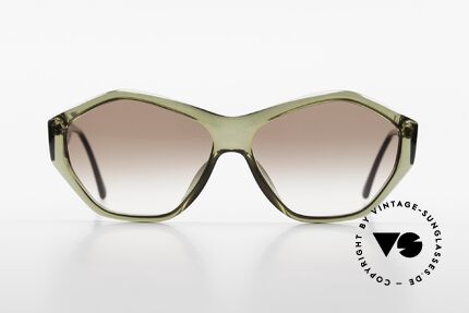 Paloma Picasso 1463 90's Optyl Ladies Sunglasses, spectacular frame design with an interesting tint, Made for Women