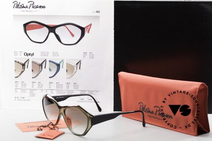 Paloma Picasso 1463 90's Optyl Ladies Sunglasses, Size: medium, Made for Women