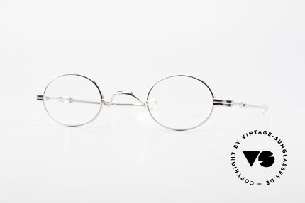 Lunor I 04 Telescopic Oval XS Frame Platinum Plated Details