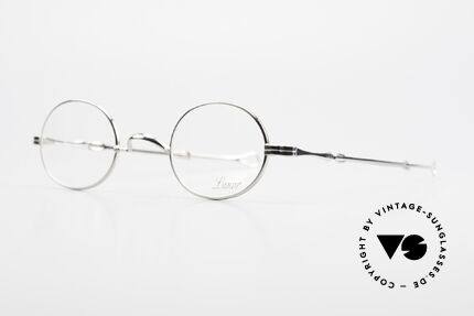 Lunor I 10 Telescopic Oval Eyeglasses Slide Temples, well-known for the "W-bridge" & the plain frame designs, Made for Men and Women