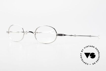 Lunor - Telescopic Extendable Oval Eyeglasses, well-known for the "W-bridge" & the plain frame designs, Made for Men and Women