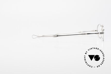 Lunor - Telescopic Extendable Oval Eyeglasses, NO RETRO FRAME, but a 25 years old rhodanized original, Made for Men and Women