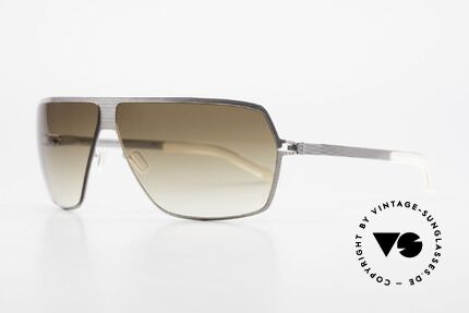 Mykita Rock No1 Collection Sunglasses 2009, Mod. No.1 Rock Silverline, olive-gradient, L size 67/09, Made for Men